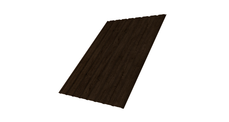 Профнастил С10В 0.45 Print Elite с пленкой Antique Wood TwinColor