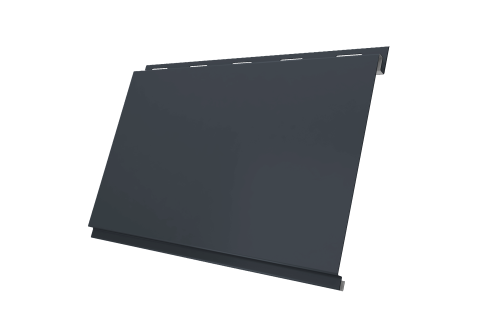 Вертикаль 0,2 GL classic 0.5 PurLite Мatt с пленкой RAL 7024 мокрый асфальт