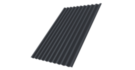 Профнастил С21R Grand Line 0,5 PurPro Matt 275 RAL 7024 мокрый асфальт