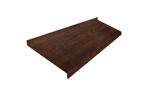 Отлив простой 250 0,45 Print-Double Premium Cherry Wood Dark F (2м)