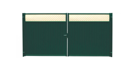 Ворота Estet Plus 2,0х3,6 RAL 6005/1014