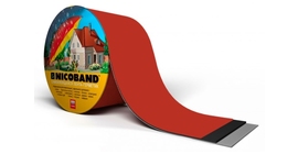 Лента герметизирующая Технониколь Nicoband самоклеящаяся 10мх10см, красная