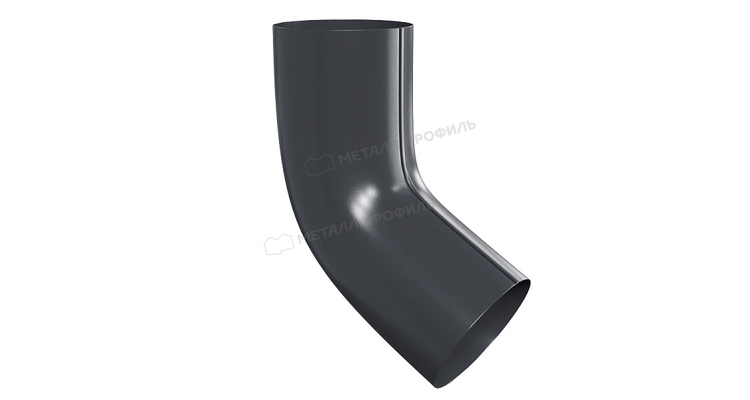 Колено сливное Металл Профиль Foramina PUR D100 RAL 7024