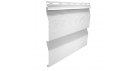 Сайдинг Корабельный брус Белый