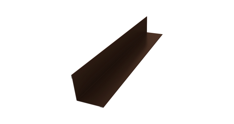 Угол внутренний 50х50 0,45 Drap TR RAL 8017 шоколад (3м)