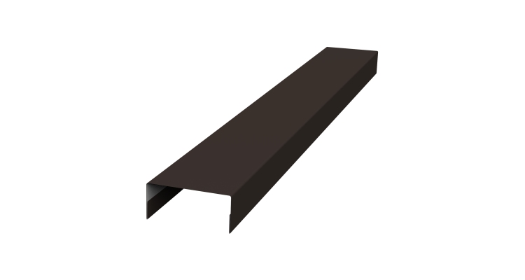 Крышка 30х15 жалюзи Texas 0,5 Atlas X RR 32 темно-коричневый (3м)