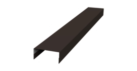 Крышка 30х20 жалюзи Texas 0,45 Drap TR RR 32 темно-коричневый (2,5м)