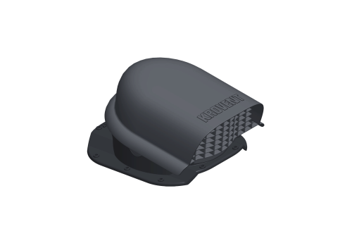 Вентиль кровельный Krovent KTV-Cascade серый