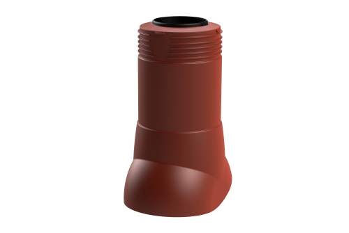 Выход канализации вентиляционный Vilpe 110/160/350 ИЗ красный