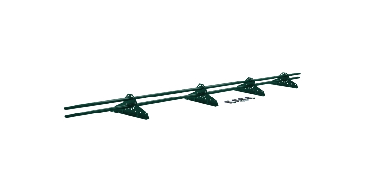 Снегозадержатель трубчатый Grand Line RAL 6005 3м