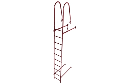 Лестница стеновая Grand Line RAL 3005 2,76м